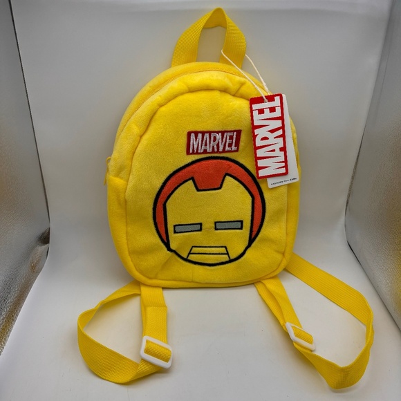 Marvel Iron Man MiniSo Mini Plush Embroidered Character Backpack - Picture 1 of 16